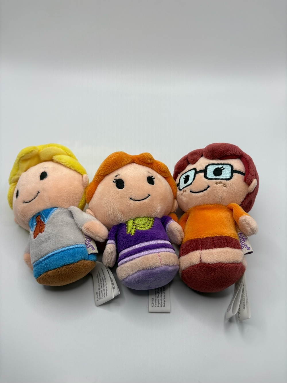 Hallmark Itty Bittys Set of 3 Scooby-Doo Collection Fred, Daphne & Velma 4.5”